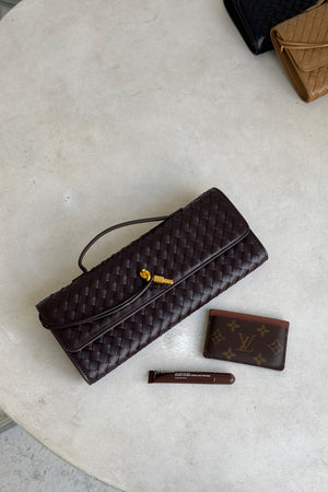 CELESTE COLLECTIVE - CALI CLUTCH - COCOA