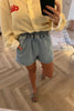 STRETCH DENIM SHORTS