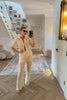 CROCHET TOP AND TROUSER CO-ORD