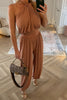 ROSE GOLD BALLOON LEG JUMPSUIT