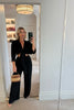 BLACK TIE TOP TROUSER CO-ORD