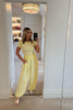 LEMON BALLON LEG AND T-SHIRT CO-ORD