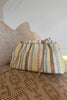 CREAM WITH MULTI COLOUR STITCHING CLUTCH BAG