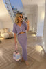 LILAC CROCHET KNIT SKIRT CO-ORD (BACK IN STOCK SOON)