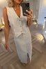 STRETCH DENIM FINE STRIPE PENCIL SKIRT AND WAISTCOAT CO-ORD