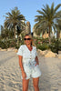 STRETCH DENIM PLAYSUIT