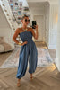DENIM BLUE JUMPSUIT