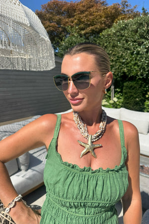 NATURAL SHELL STARFISH NECKLACE