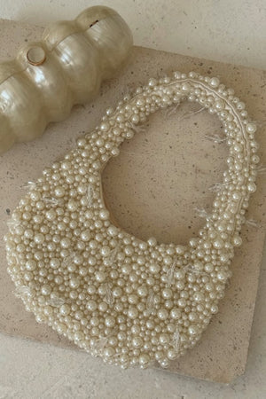 CELESTE COLLECTIVE - CALLIA BAG -PEARL