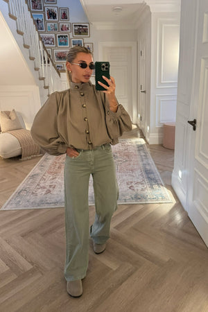 LIGHTWEIGHT MINK BUBBLE HEM JACKET