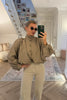 LIGHTWEIGHT MINK BUBBLE HEM JACKET