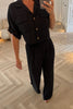 BLACK TROUSER AND SHIRT CO-ORD
