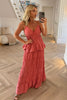 ROSE PINK MAXI SKIRT AND CAMI TOP CO-ORD