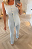 PALE BLUE SOFT KNIT TUNIC AND TROUSER CO-ORD