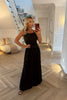 BROWN MAXI SKIRT AND TOP CO-ORD