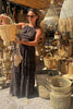 BROWN MAXI SKIRT AND TOP CO-ORD