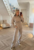 SOFT MINK ACID WASH HODDIE AND TROUSER CO-ORD