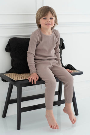 MINK RIBBED TWO PEICE