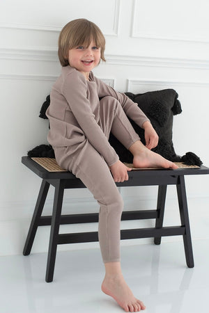 MINK RIBBED TWO PEICE