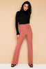 DUSKY ROSE PINK TROUSERS