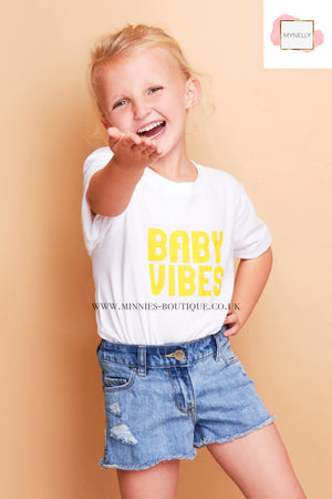 CHILDS BABY VIBES TEE SHIRT
